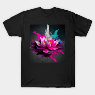 Floral Artwork Designs T-Shirt